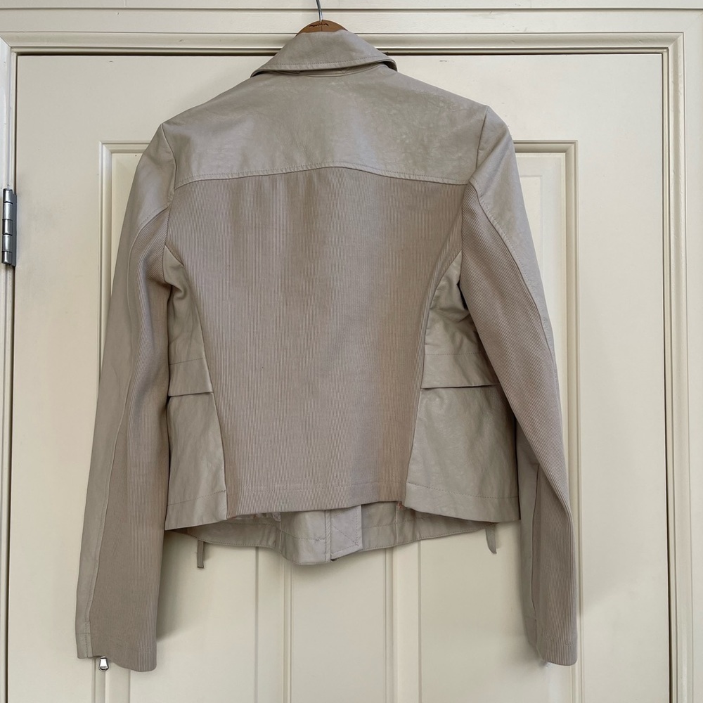 Anthropologie vegan leather jacket NWT - Picture 11 of 13
